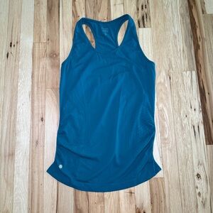 Athleta Ruched Racerback Workout Tank